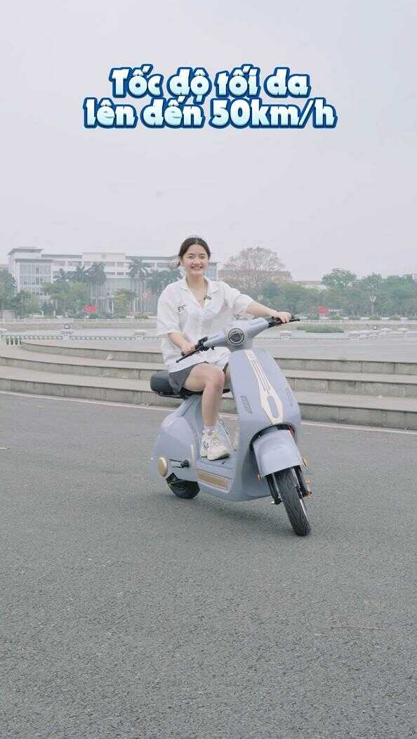 xe đạp điện hot girl V2