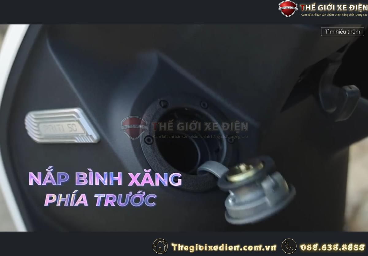 nắp bình xăng sym priti