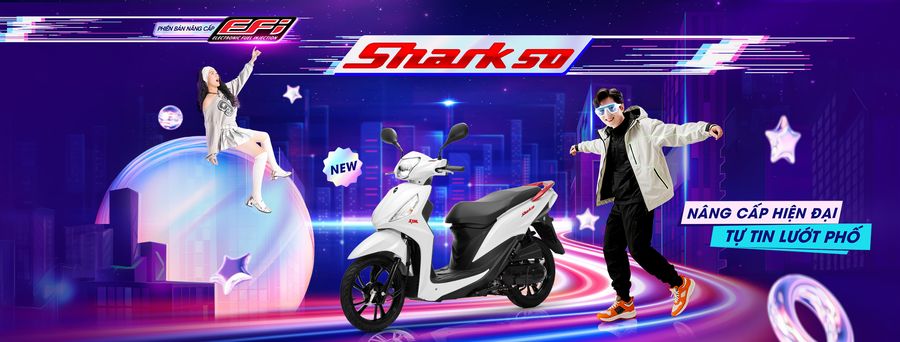 xe ga 50cc sym shark efi