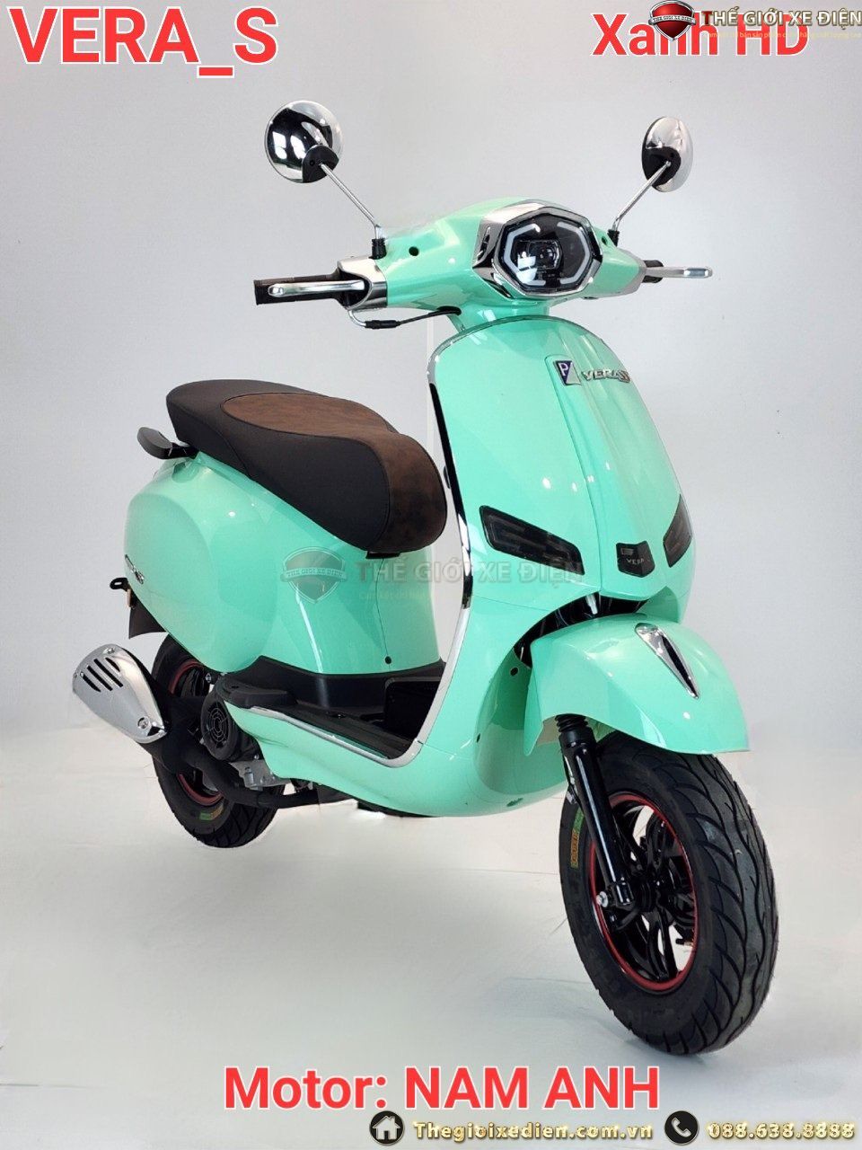 xe ga 50cc màu xanh ngọc