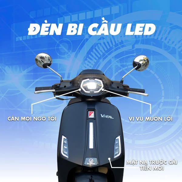 xe xăng 50cc cho học sinh nữ victoria at88 viral