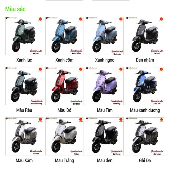 xe máy 50cc Scooter Indo công nghệ fi