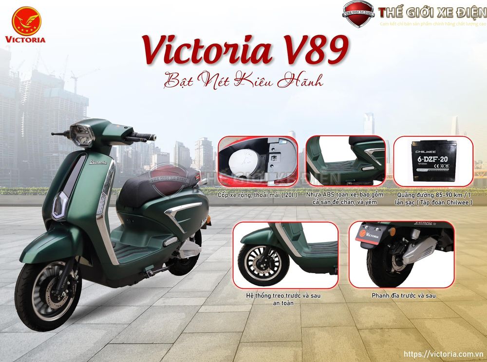 xe máy điện Victoria V89