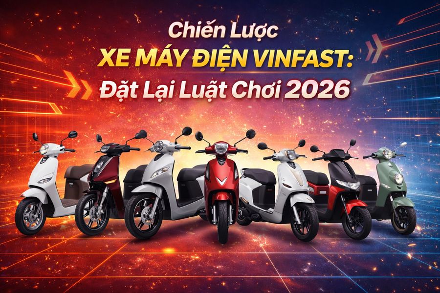 chiến lược xe máy điện vinfast