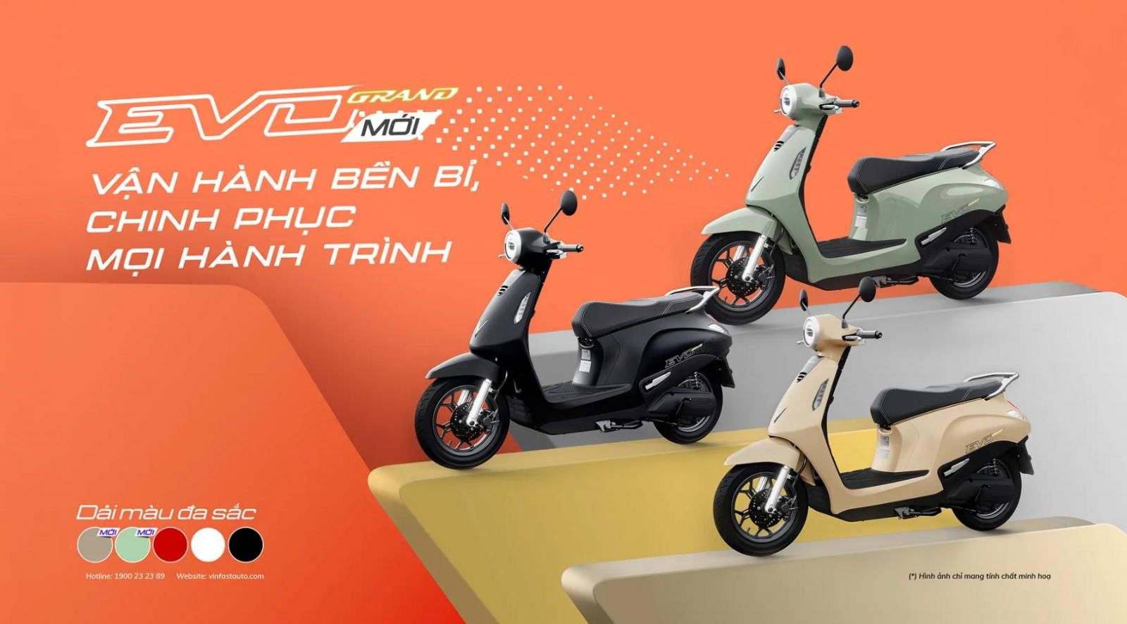 xe may điện vinfast evo grand