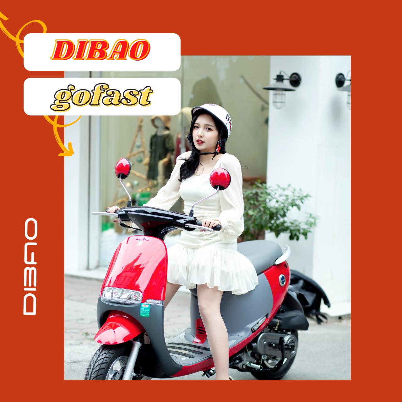 xe ga 50cc cho nữ - Gofast Dibao