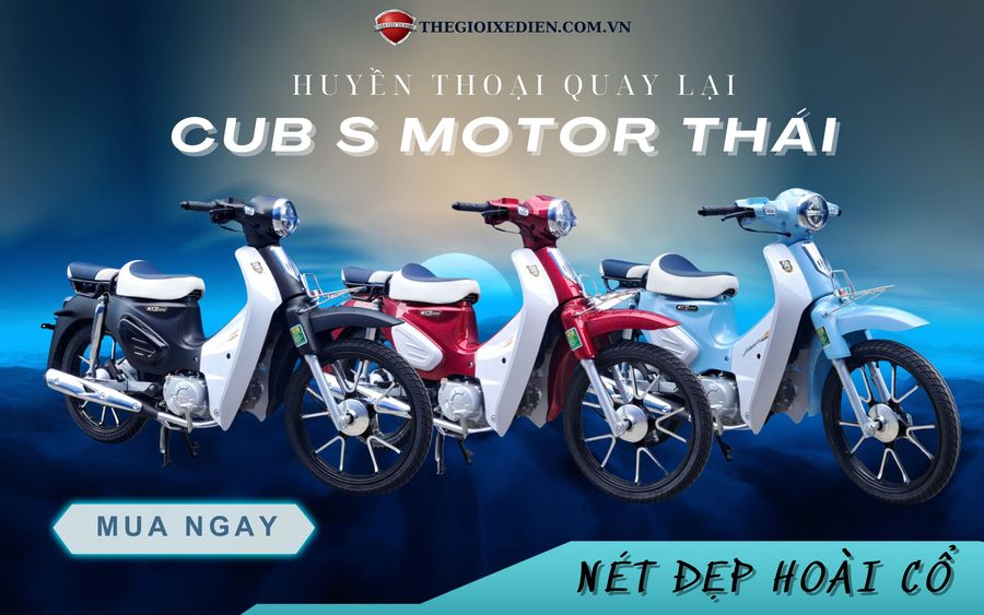 giá xe 50cc cub s motor thái