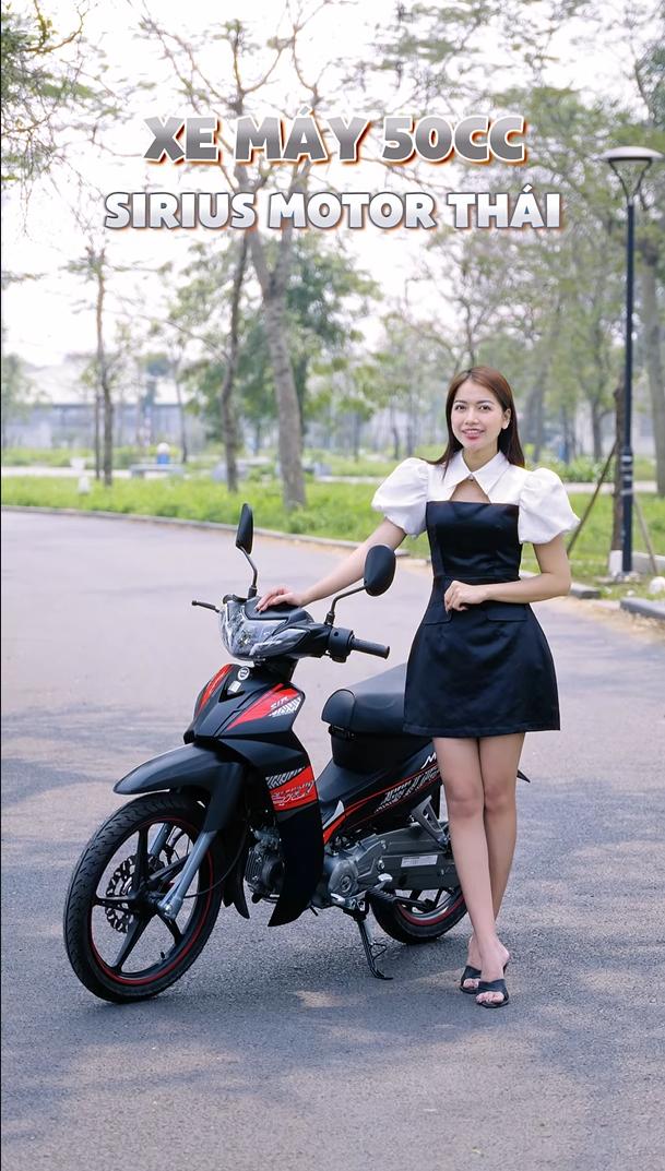 xe máy 50cc sirius motor thái thế hệ mới