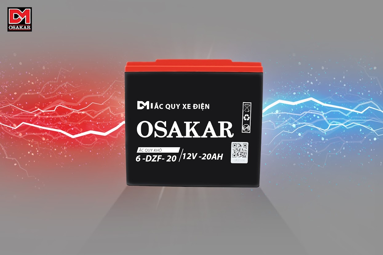 ắc quy xe đạp điện osakar