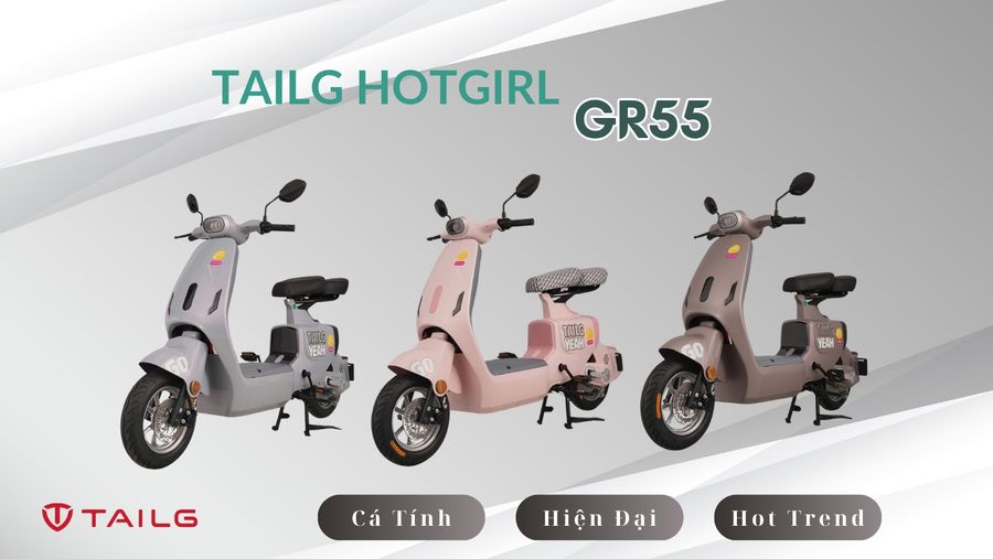 xe đạp điện tailg hotgirl gr55