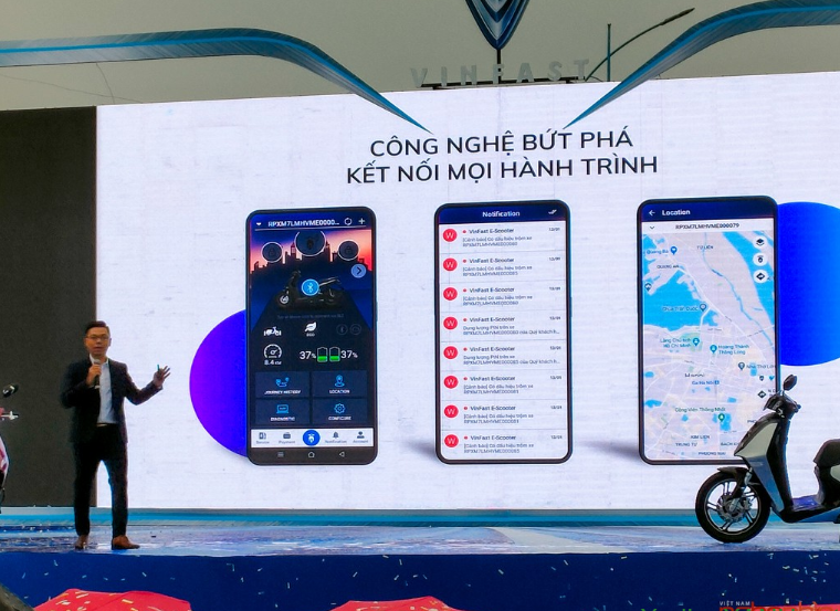 Lá chắn số bảo vệ tài sản thời công nghệ trên xe điện Vinfast