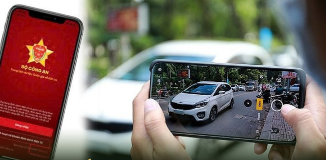 Chỉ với điện thoại, từ 1/4 bạn có thể phản ánh vi phạm giao thông qua app VNeID