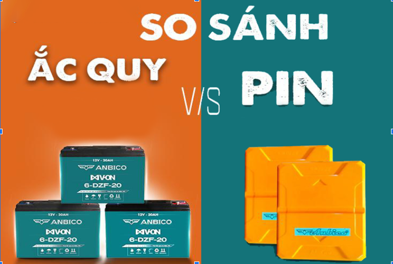 sự khác biệt giữa Pin và ắc quy xe điện