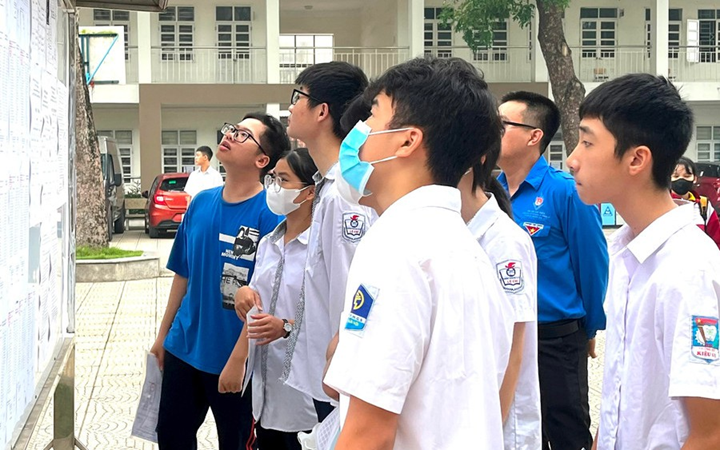 áp lực của kỳ thi tuyển sinh lớp 10 năm 2025