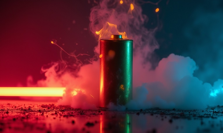 cháy pin xe điện tại cửa hàng sửa xe