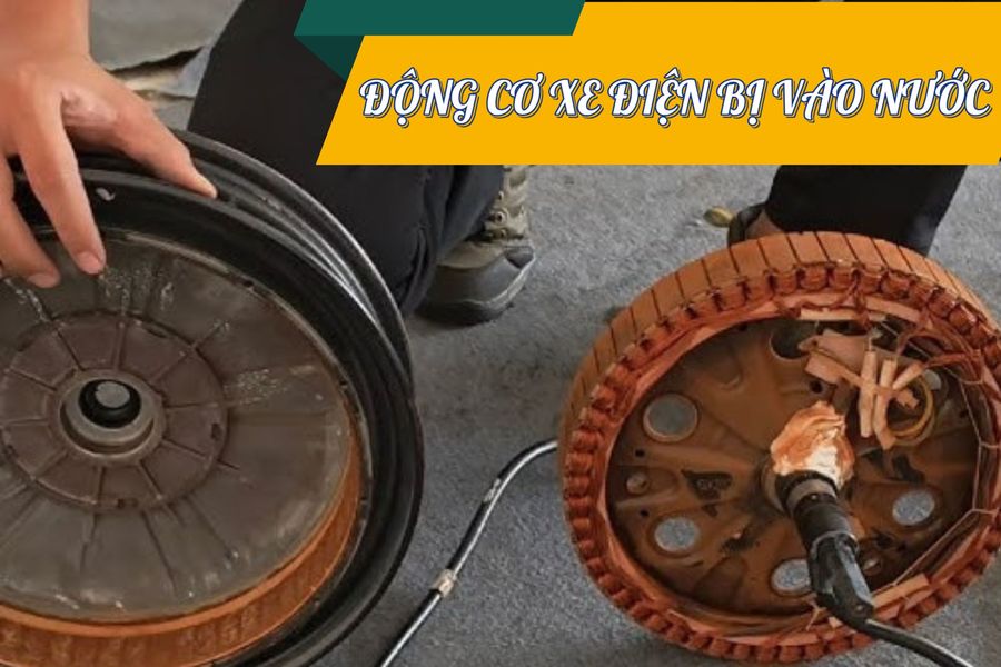 xe điện có khả năng chống nước nhất định