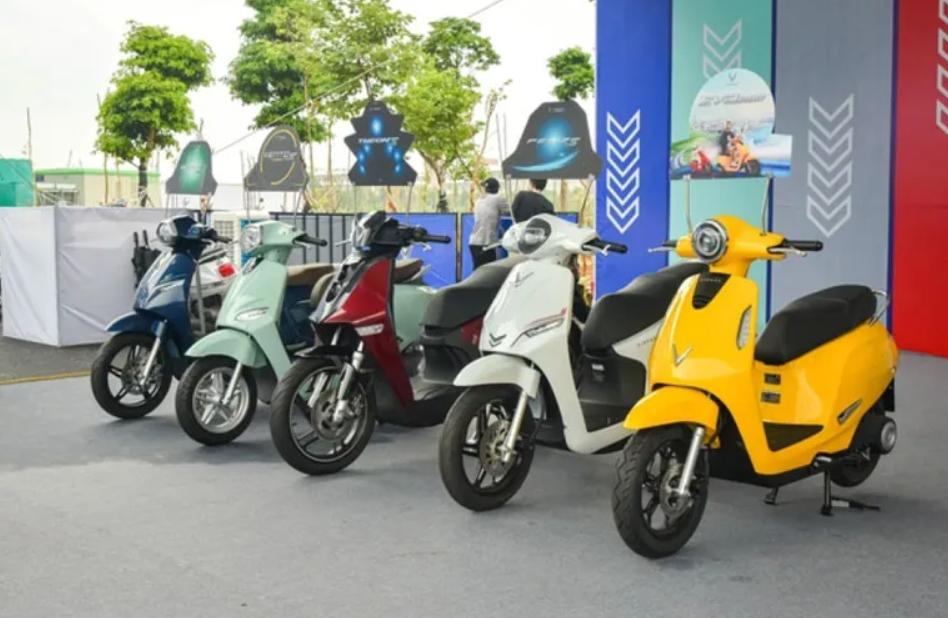 xe máy điện vinfast tăng trưởng doanh thu mạnh mẽ