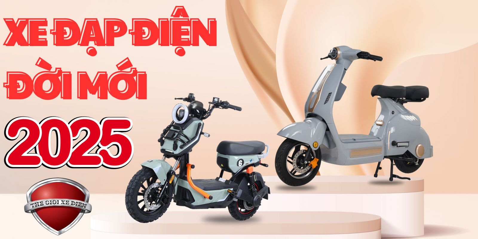 XE ĐẠP ĐIỆN ĐỜI MỚI 2025