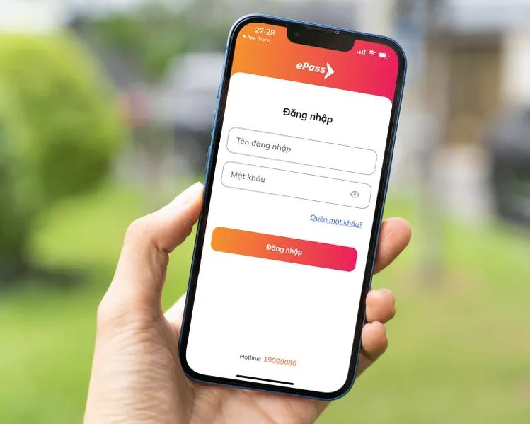 chuyển đôi tài khoản giao thông với epass