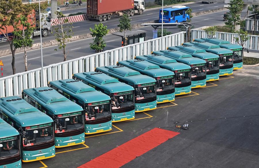 xe buyt chạy điện sẽ được áp dụng tại tphcm