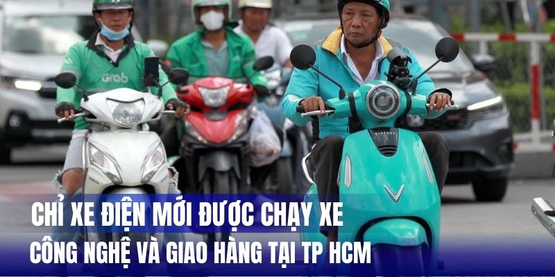 TP.HCM lên kế hoạch thay thế toàn bộ xe xăng công nghệ bằng xe điện trước năm 2030