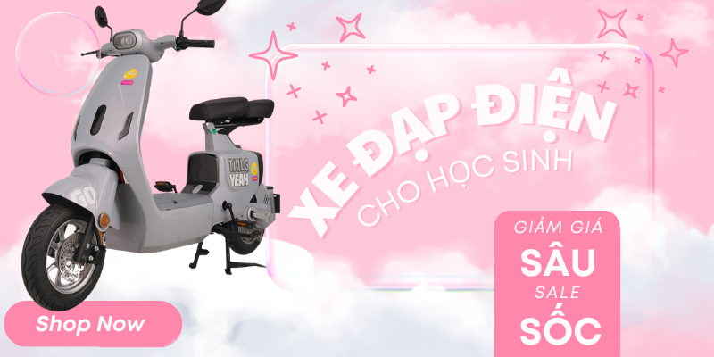 xe đạp điện cho học sinh
