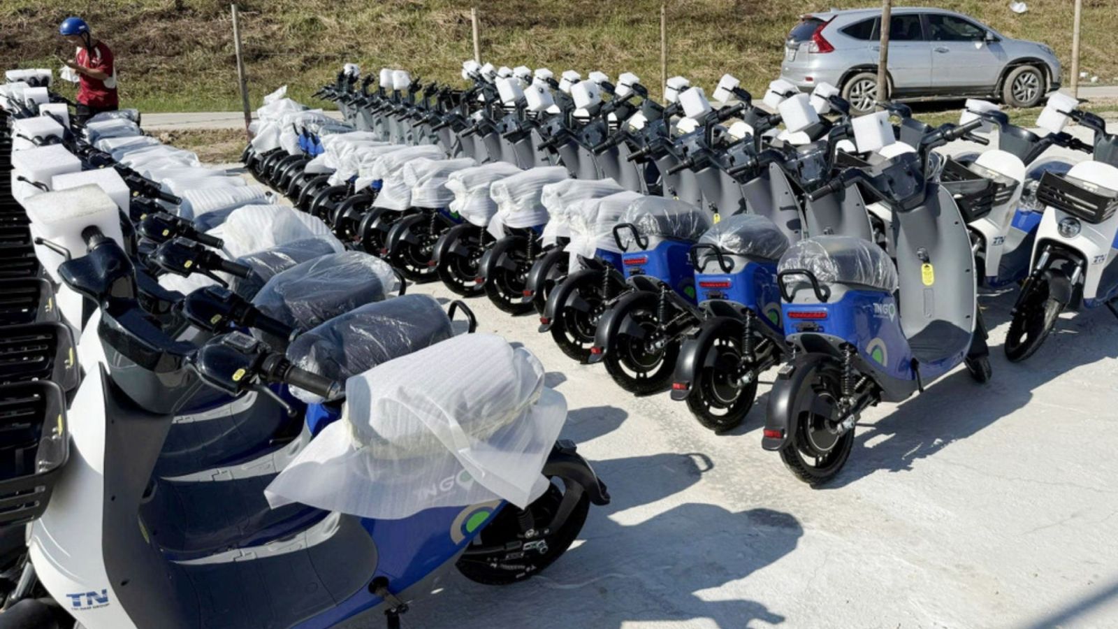 Xe đạp điện công cộng chính thức vận hành tại Hà Nội từ 1/12