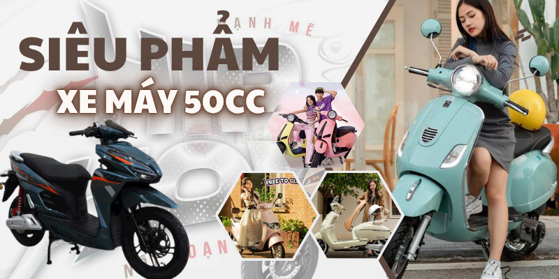 xe máy 50cc cho học sinh