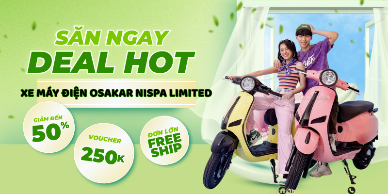 xe máy điện Osakar Nispa Limited 