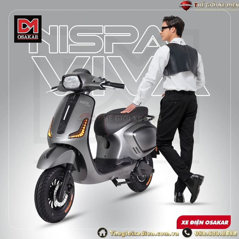 xe máy điện Osakar Nispa Viva