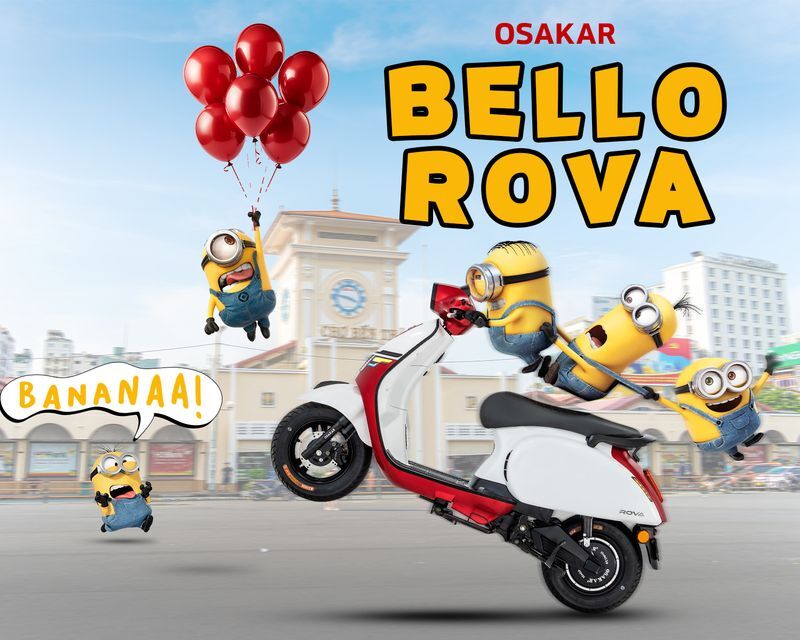 xe máy điện Osakar Rova