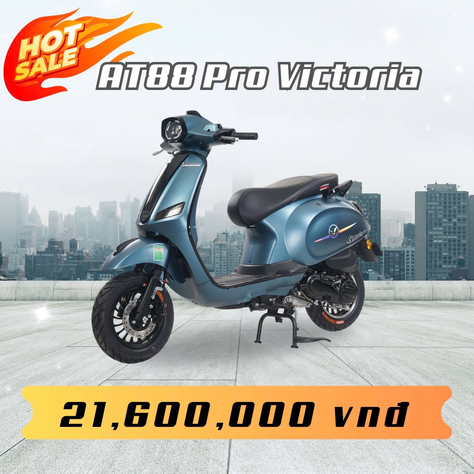 Xe ga 50cc AT88 Pro Victoria Đời Mới