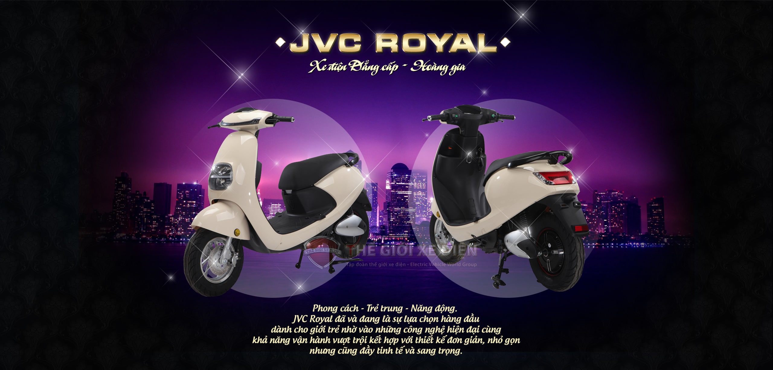 xe máy điện JVC Royal