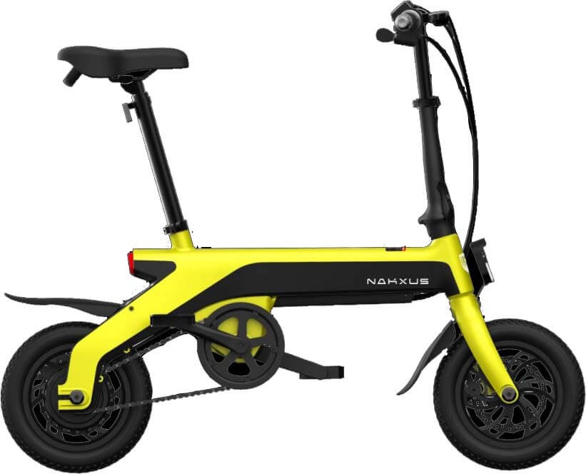 Launched an electric bike with spokesless wheels