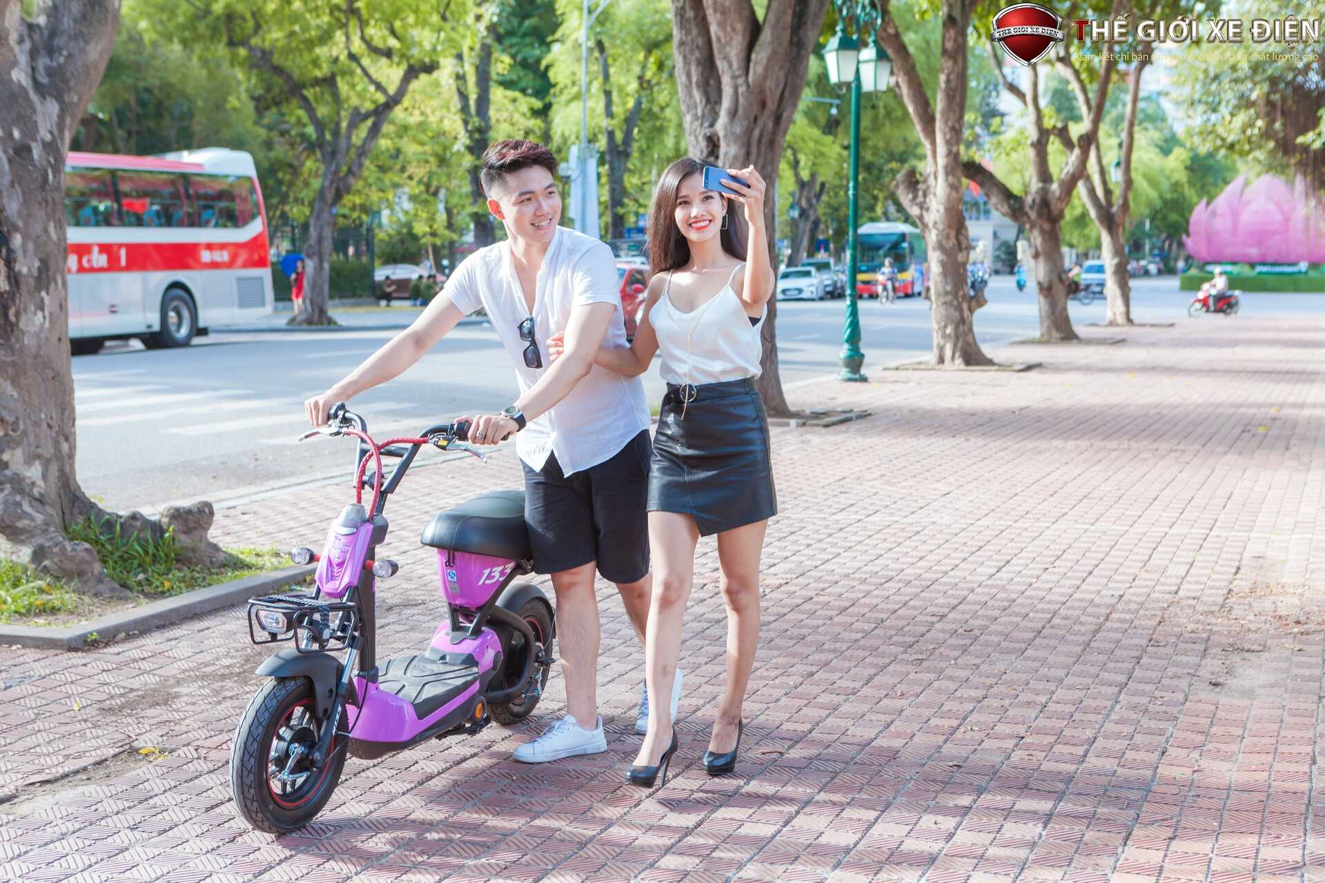Xe Đạp Điện Giant M133P Plus Phanh Cơ