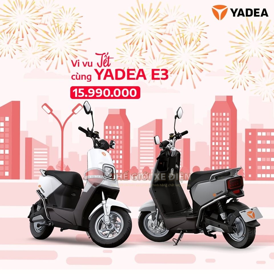 Xe máy điện Yadea E3