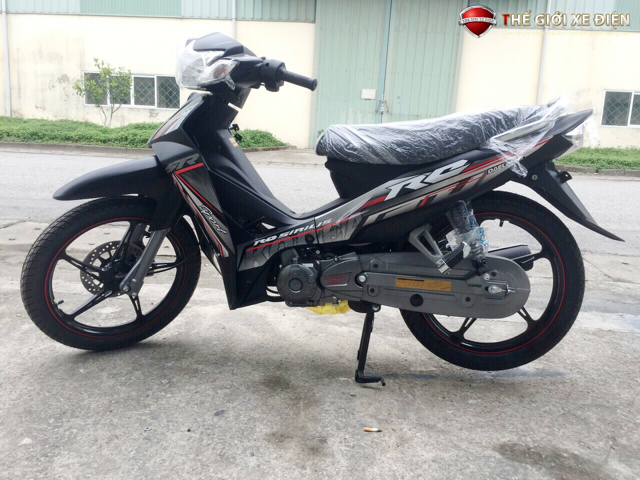 Xe máy 50cc Sirius Halim vành đúc chất lượng cho học sinh, sinh viên