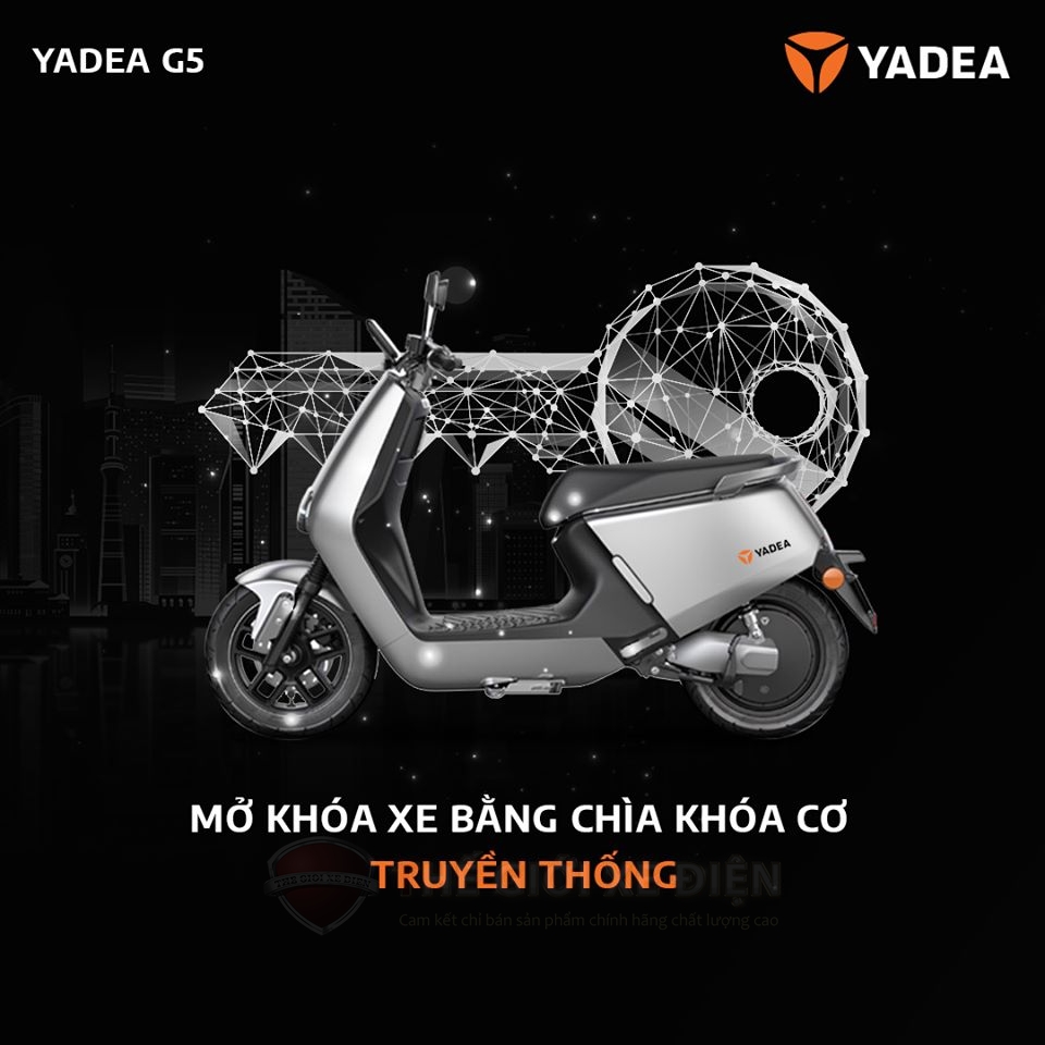 xe máy điện yadea G5 chính hãng
