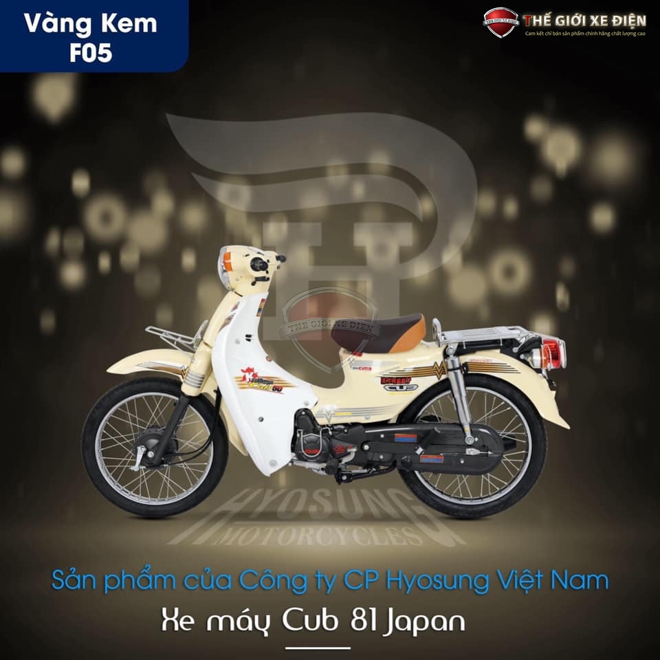 xe máy 50cc Cub Hyosung Korea 2020 