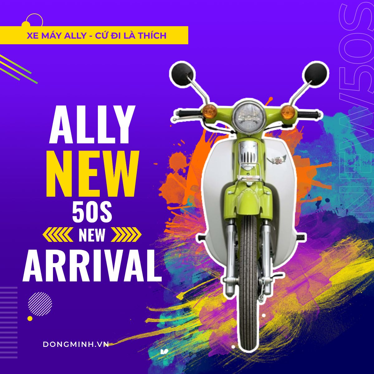 xe máy 50cc CUB New Ally