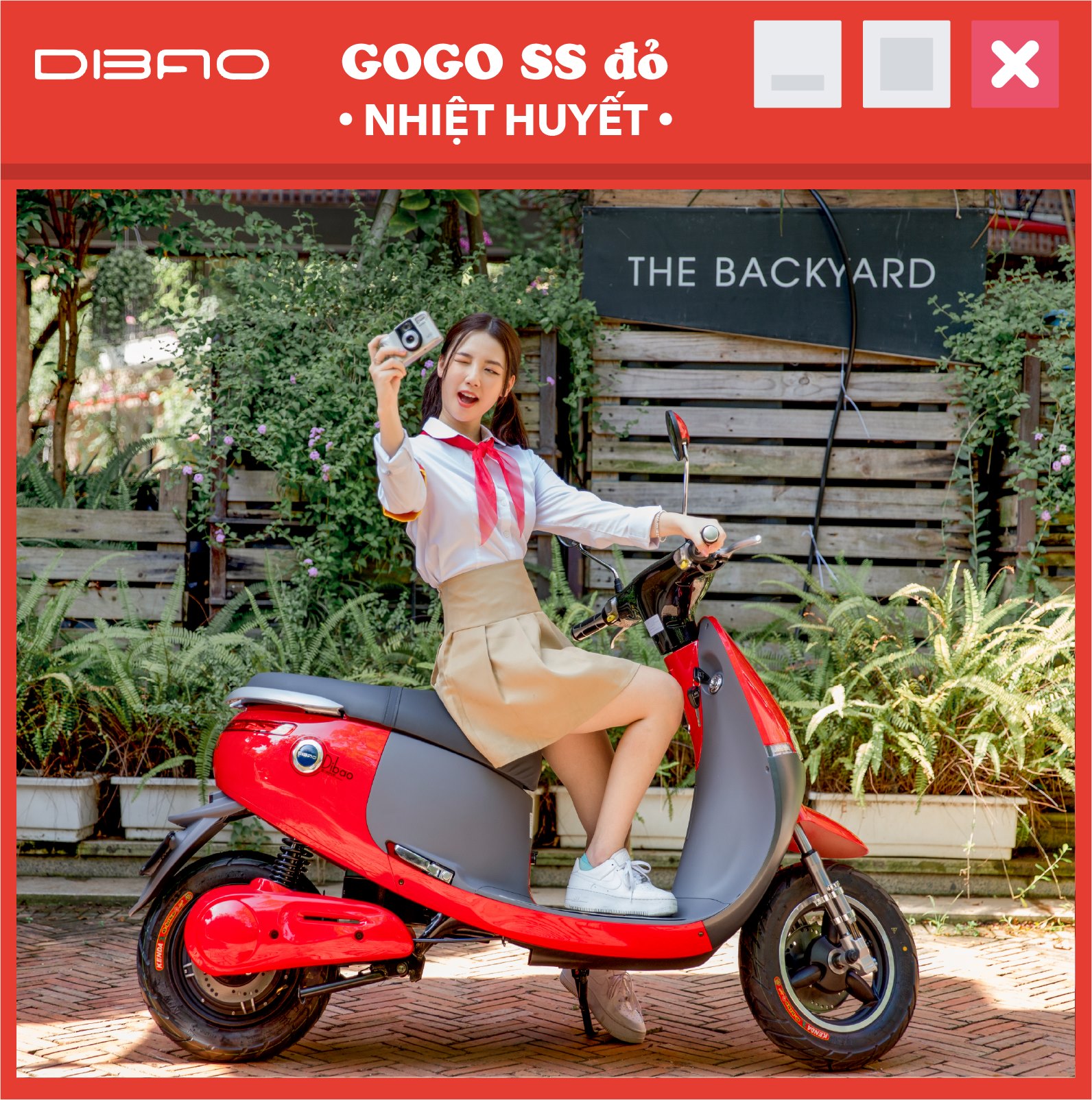 xe máy điện Gogo SS Dibao 2021