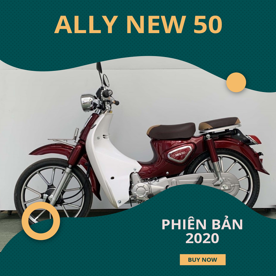 xe máy 50cc Cub New Ally 2021