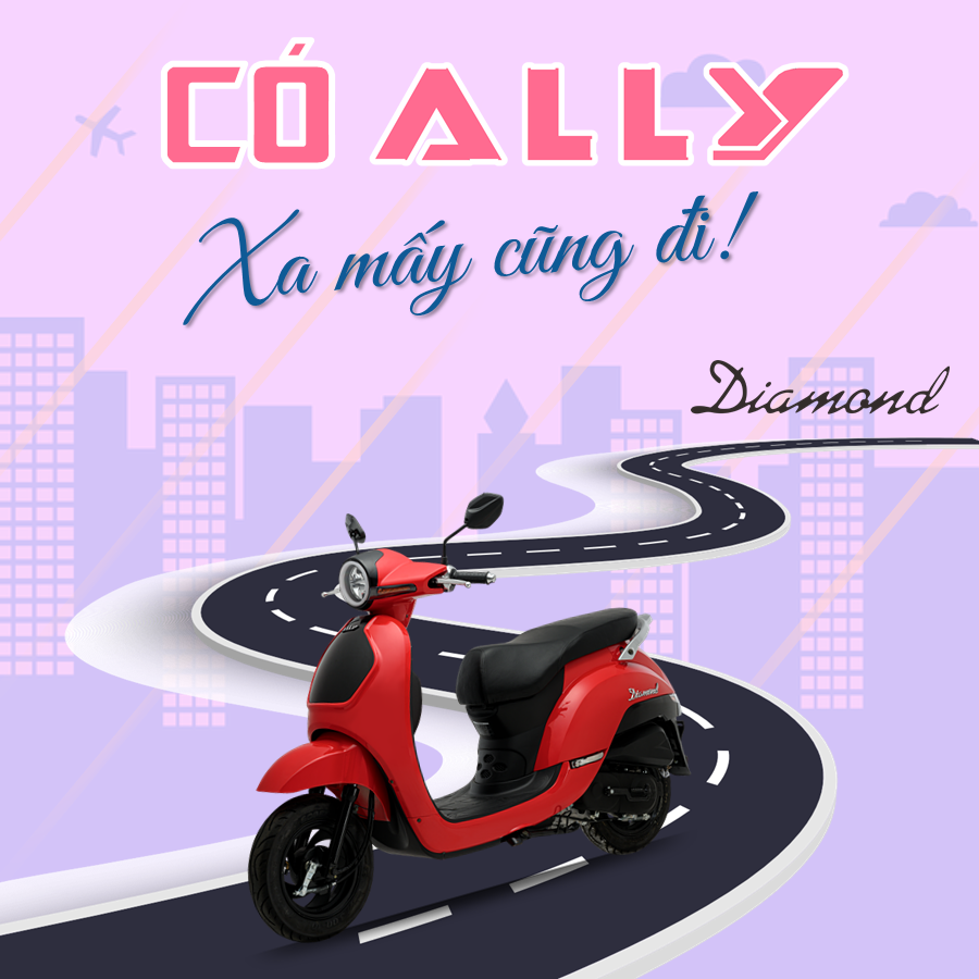 xe ga 50cc Diamond Ally