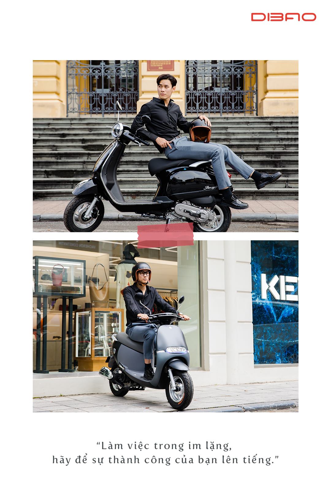 Xe máy 50cc Vespa Dibao Pansy X