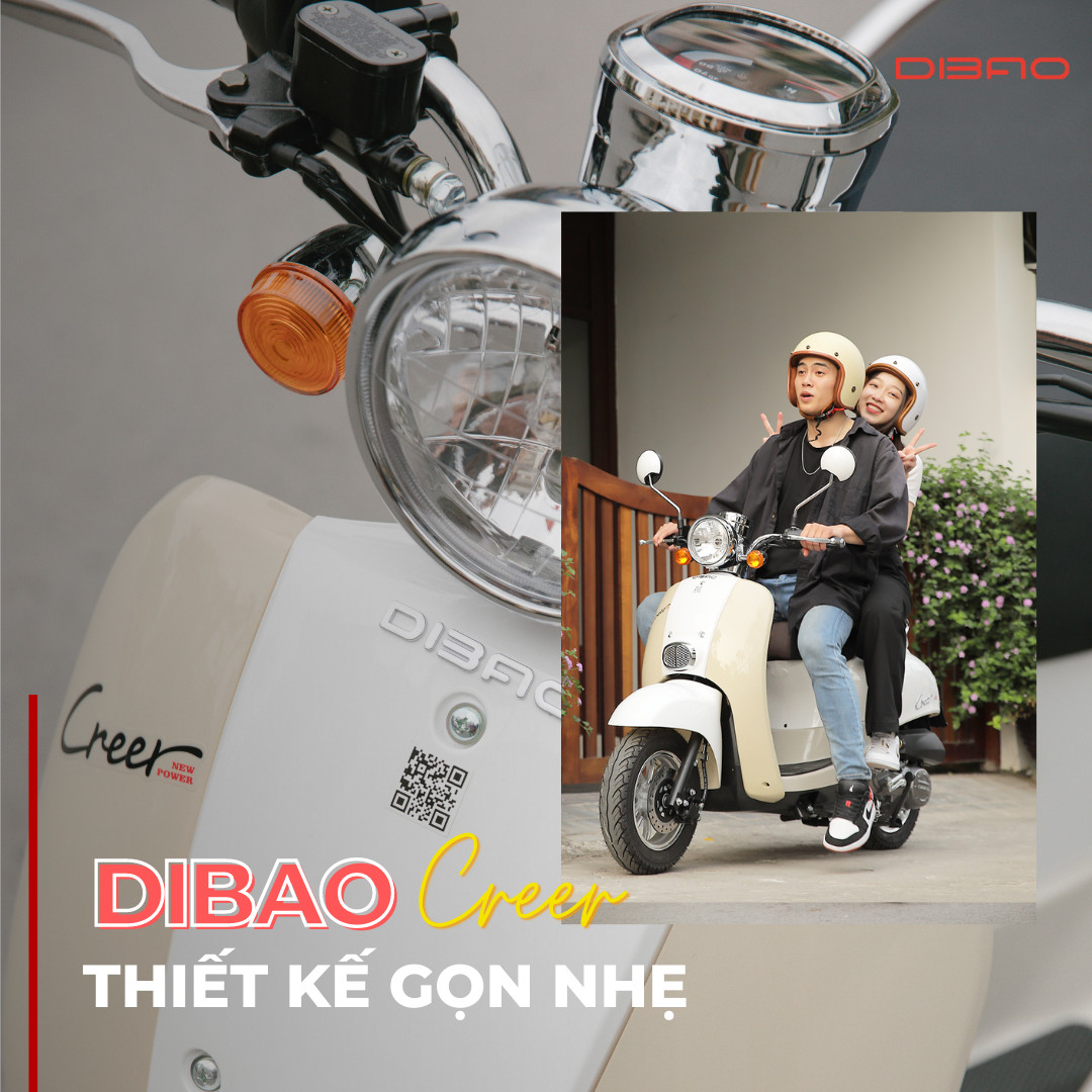 xe máy 50cc Creer Dibao
