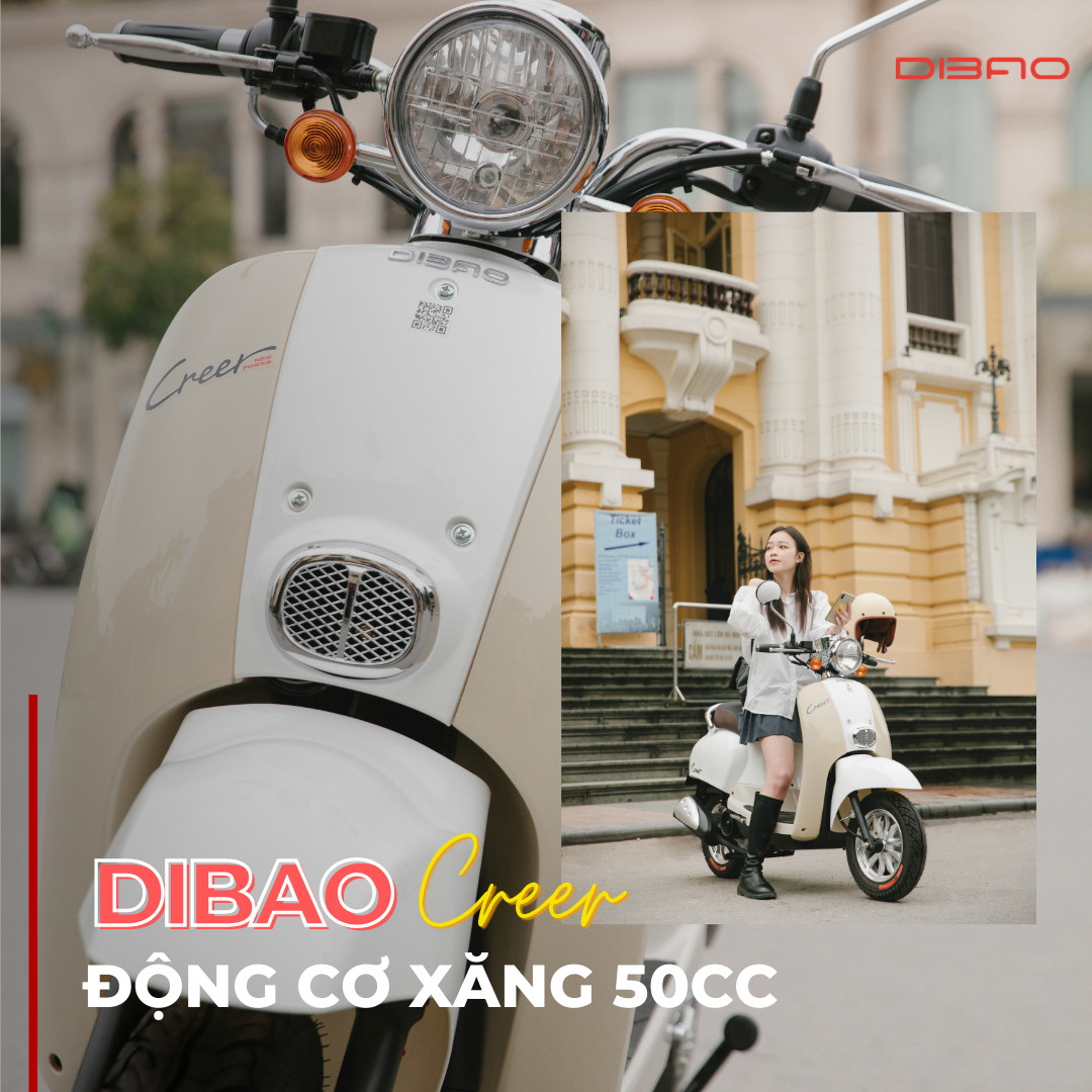 Xe máy 50cc Creer Dibao