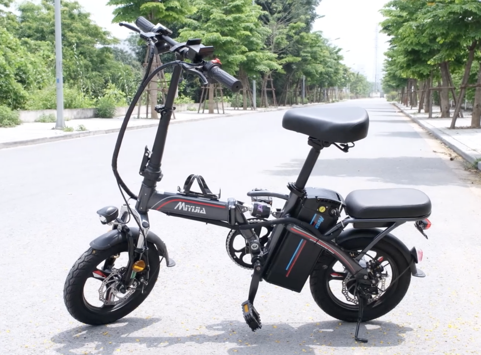 xe đạp điện gấp miyiji 2021