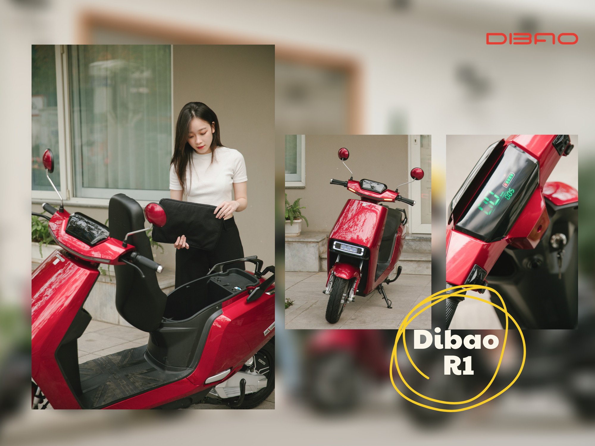 Cẩm nang lái xe máy điện Dibao R1 2022 an toàn mùa mưa bão