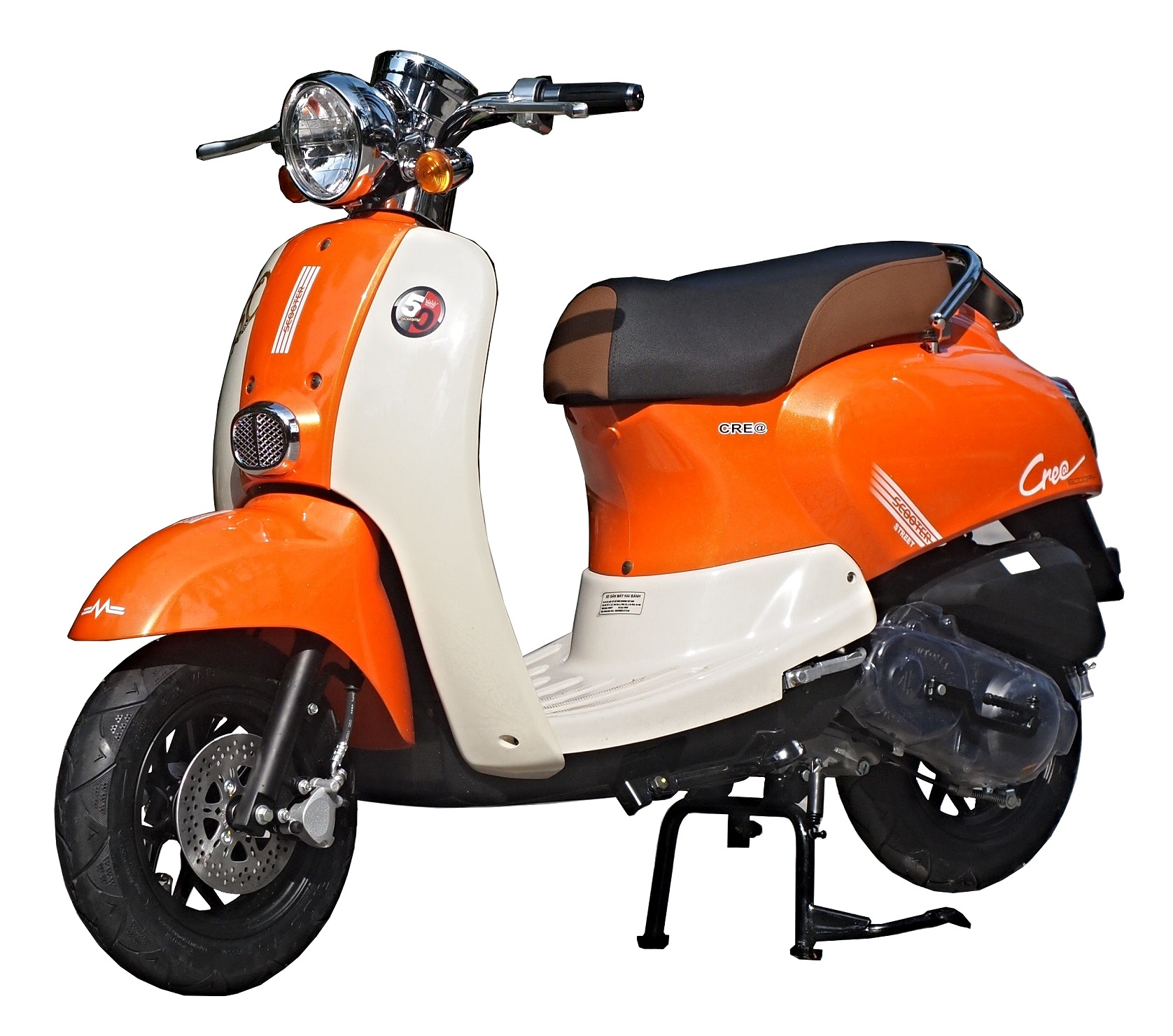 Ngoại Hình Sang Chảnh Của Xe Máy 50cc Crea Hyosung 2021 Liệu Có Làm Bạn Tan Chảy?