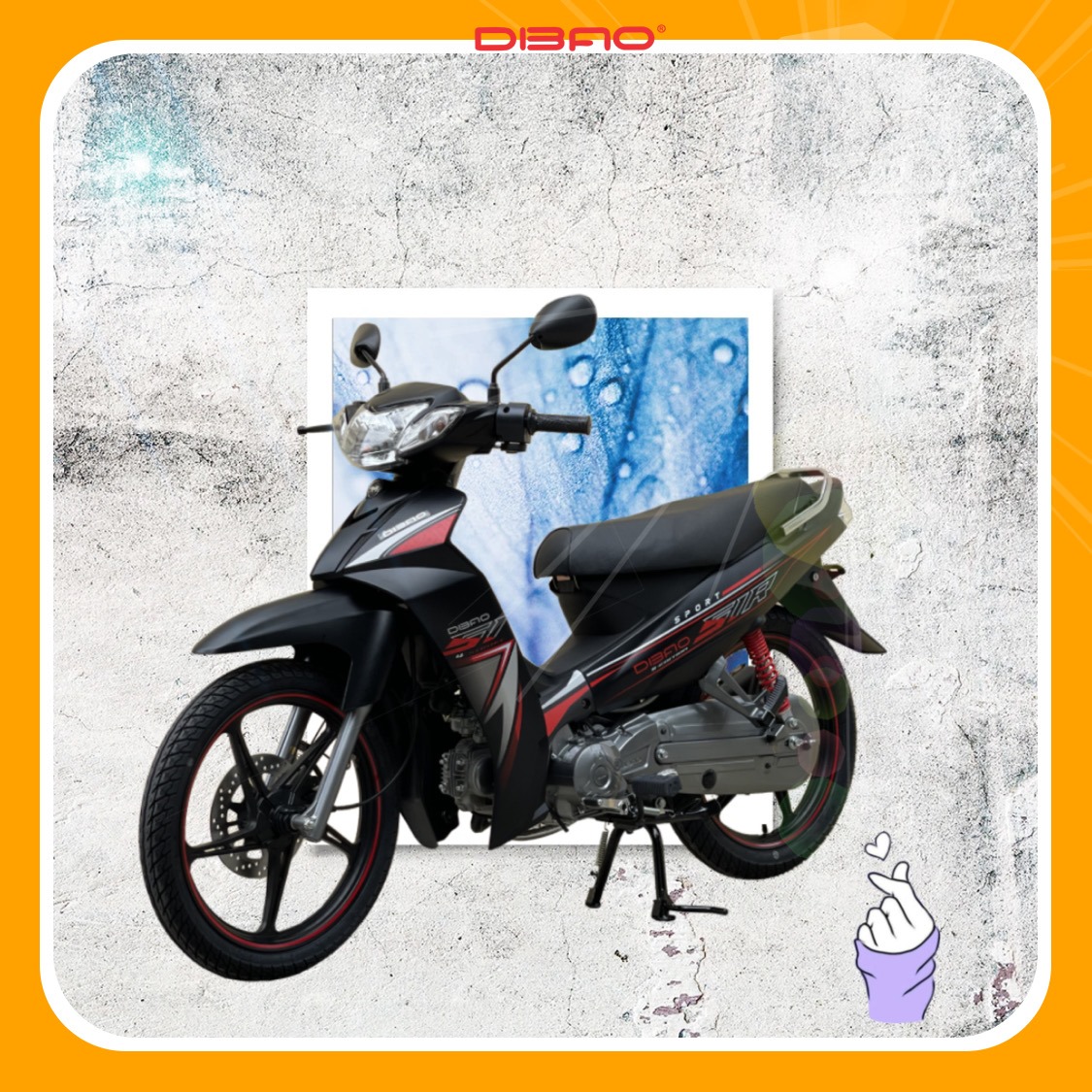 xe máy 50cc Sirius Dibao